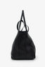 Balenciaga Black Leather Laundry Cabas Tote