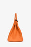 Hermès 2016 Orange Clemence Leather Birkin 35 GHW
