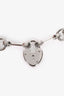 Hermès Silver Tone and Fauve Barenia Leather Bijou Bag Charm