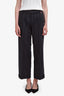 Paul Smith Navy Pinstriped Wool Pants Size 42