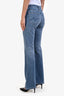 AG Adriano Goldschmied Light Wash Denim High Rise Flared 'The Quinne' Jean Size 26x32