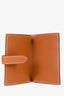 Hermès Gold Madame Leather Mini Bearn Wallet