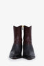 Christian Dior Shaded Ombre Calfskin Western Boots Size 36.5