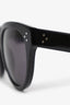 Celine Black Acetate Audrey Sunglasses