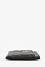Pre-loved Chanel™ 2018-19 Black Chevron Quilted Lambskin Cardholder