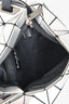 Bao Bao Issey Miyake Silver Geometric Crossbody Bag