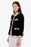 Moschino Cheap And Chic Black/White Detailed Jacket Size 46
