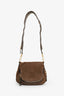 Tom Ford Brown Peccary Embossed Leather Medium Jennifer Shoulder Bag
