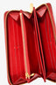 Louis Vuitton Red Patent Vernis Zippy Wallet GHW