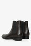Saint Laurent Brown Leather Ankle Boot Size 40 Men's