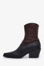 Christian Dior Shaded Ombre Calfskin Western Boots Size 36.5