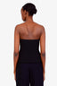 Veronica Beard Black Arlette Bustier Top Size 2