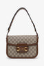 Gucci Brown GG Supreme Horsebit 1955 Medium Shoulder Bag