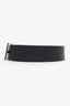 Tom Ford Black Leather Reversible Belt SHW Size 85