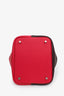 Hermès 2021 Rouge Sellier/Framboise Clemence Picotin Lock 22 with PHW