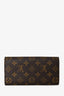 Louis Vuitton 2011 Monogram Leopard Print Sarah Wallet