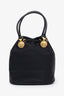 Versace Black Nylon Medusa Shoulder Bag