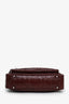 Acne Studios Burgundy Large Camero Camera Shoulder Bag