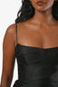 Amanda Uprichard Black Strapless Mini Dress Size S