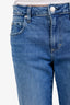 AMO Blue Straight Leg Cropped Jeans Size 27