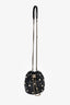 Pre-Loved Chanel™ 2021 Black Mini Pearl Bucket Bag