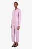 Sandro Purple Tank Size 3 + Sweater Size 1 + Pants Size 34 Set
