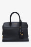 Prada Black Saffiano Leather Medium Esplanade Bag with Strap