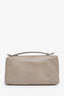 Loro Piana Grey Python Leather Mini Pouch