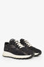 Prada Grey/Black Nylon Camouflage Star Print Sneakers Size 37