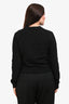 Hermès Black Wool H Crewneck Sweater Size 42