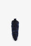 Christian Dior 2019 Black/Navy Embroidered Canvas Pouch