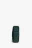 Bottega Veneta Green Intrecciato Leather Cassette Crossbody Bag
