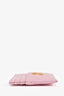 Pre-loved Chanel™ Light Pink Caviar CC Cardholder