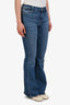 Frame Blue Denim Le Pixie High Flare Jeans sz 25