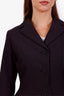 Christian Dior Black Wool 30 Montaigne Bar Single Breasted Jacket Size 4