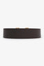 Hermès Brown Leather H Buckle Belt Size 90