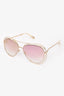 Chloe Cream/Gold 134S Sunglasses