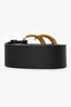 Gucci Black Leather GG Marmont Belt Size 85 34