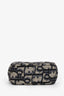 Christian Dior 2021 Navy Oblique Jacquard Nano D-Touch Pouch Crossbody
