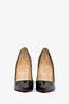 Christian Louboutin Black Patent 'So Kate' 120 Heels Size 37.5