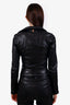 Mackage Black Leather Moto Jacket Size XXS