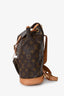 Louis Vuitton 2000 Brown Monogram Canvas Montsouris PM Backpack