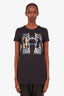 Hermès Black 'Della Cavalleria' T-shirt Dress Size 34