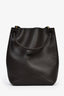 Bottega Veneta Brown Leather Andiamo Medium Bucket Bag