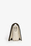 Christian Dior White Grained Leather Logo 'Revolution' Crossbody Bag