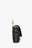 Fendi Black/Brown Jacquard FF 1974 Nano Baguette Charm