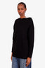 Christian Dior Black Cashmere J'Adior 8 Hooded Sweater Size US 2