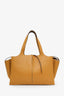 Celine Yellow Leather Medium Trifold Bag