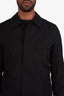 Burberry Black Single Breasted Coat Size 48 Mens