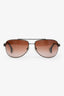 Chrome Hearts 2000s Tortoise Frame Grand Beast Aviator Sunglasses